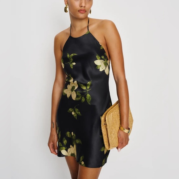 Reformation Dresses & Skirts - Reformation Jennis Silk Dress Size S